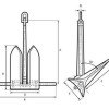 Offdrill anchor